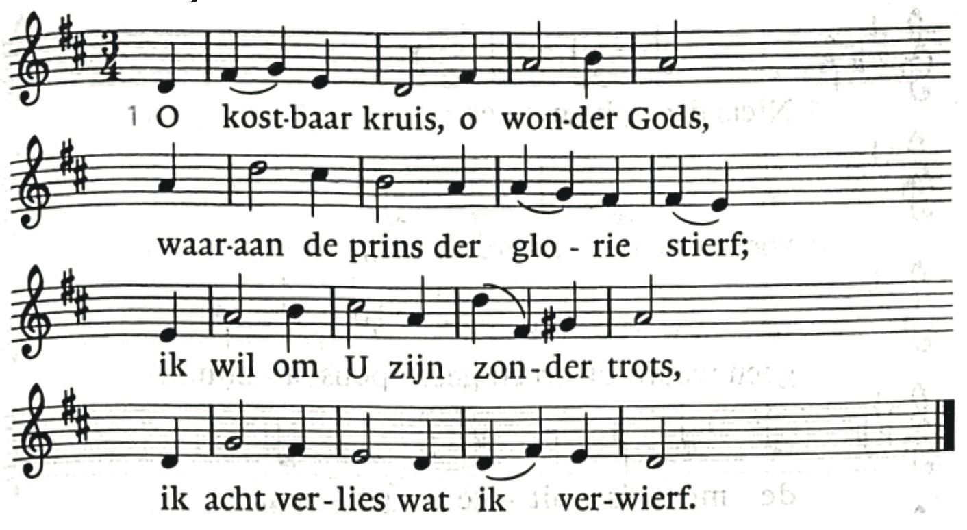 When I survey the wondrous cross