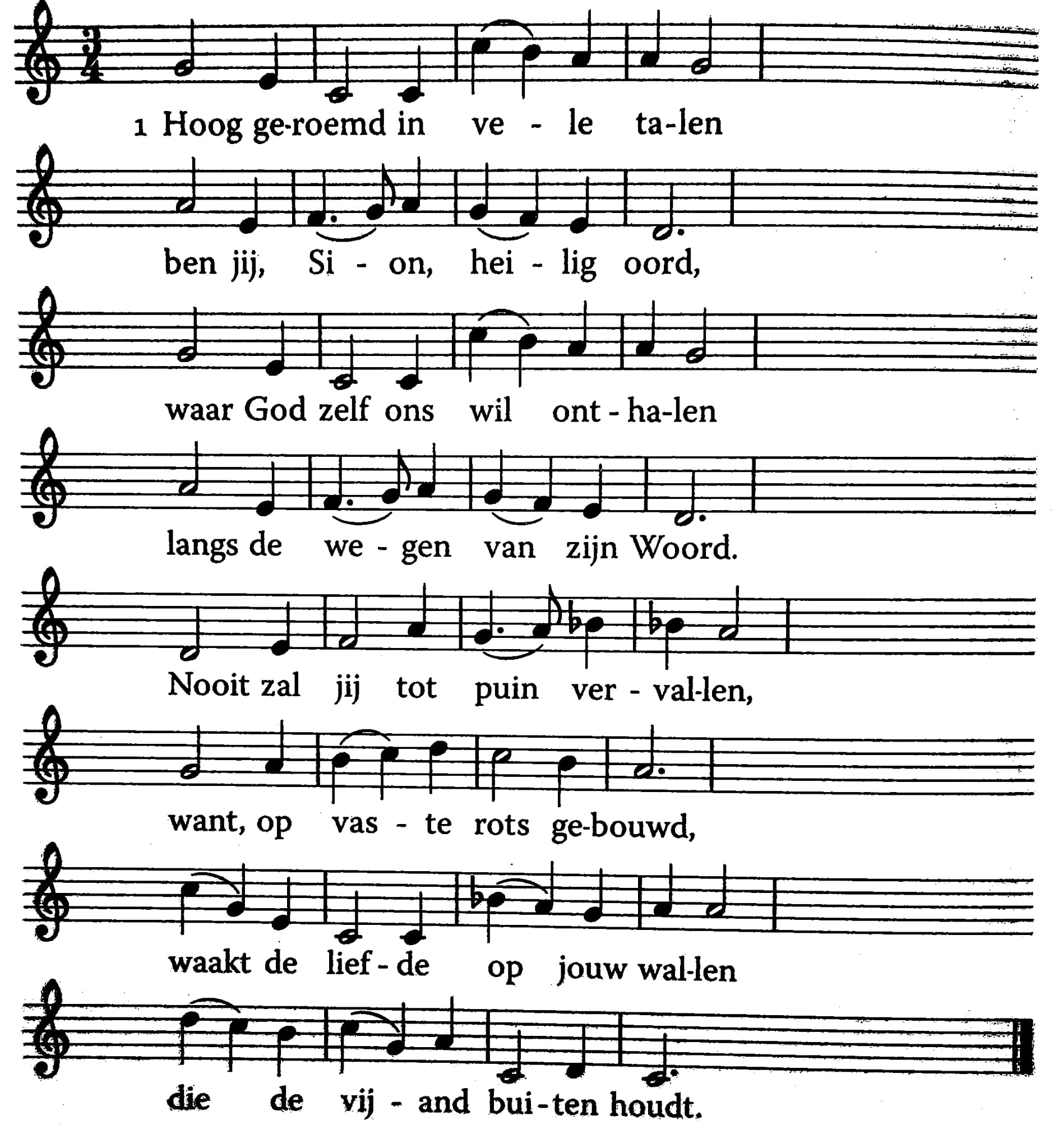 Glorious things of Thee are spoken